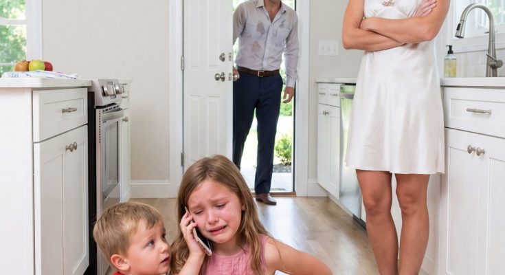 A Busy Father Left His Children at Home Believing Everything Was Fine — Until His Eight-Year-Old Daughter Whispered “Dad… I Can’t Carry Him Anymore” And Revealed a Hidden Truth Inside His Own Home He Had Ignored for Too Long
